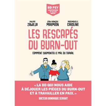 Couverture du livre Les rescapés du burn-out